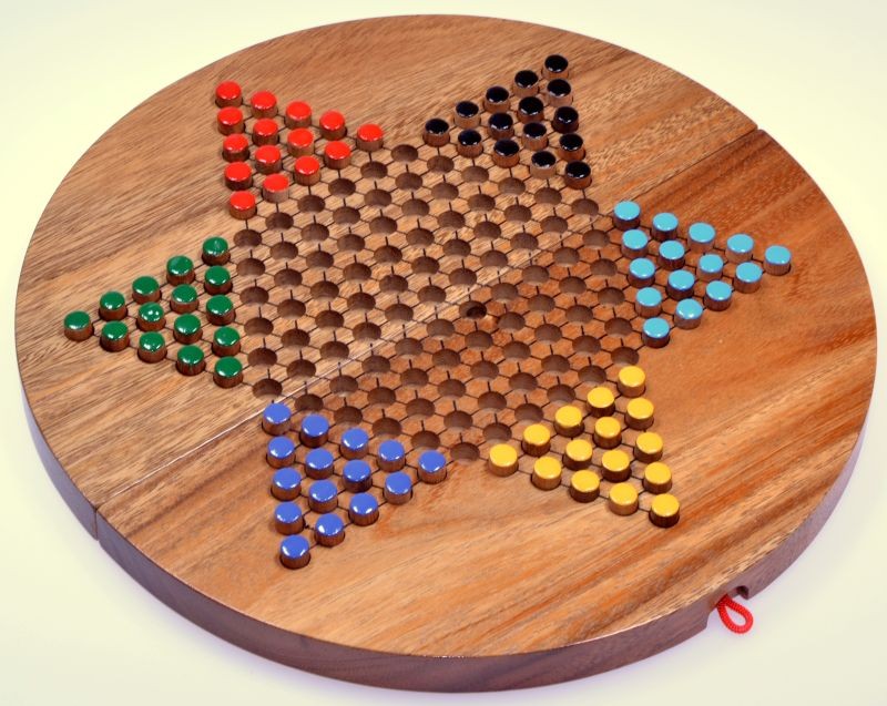  Halma  Gr XL Stern Halma  Chinese Checkers 